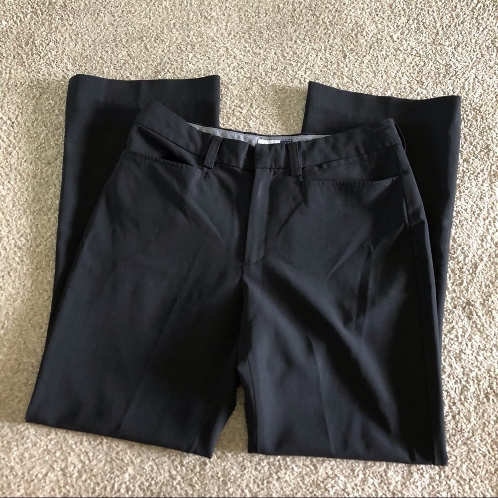 Gap Black wool blend dress pants in size 4